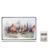 Set due tovagliette In sughero decoro bosco 43x28 cmH&H