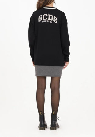 GCDS Abito LOGO LOUNGE PIQUET MINI DRESS da donna