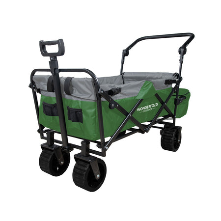 Passeggino con traino Wonderfold S3-Verde