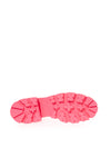 Alexander McQueen Stivaletti Chelsea Suola Rosa Fluo da donna