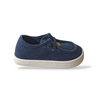 Sneakers Bambino Gioseppo Bulh | Tela Blue Jeans Stile Paraboot Lacci Elastici Casual