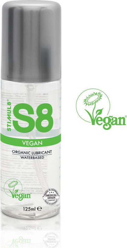 S8 Organic Waterbased Vegan Lube Lubrificante Intimo a Base D’acqua Vegano 125 ml Salute e cura della persona/Erotismo e contraccezione/Prodotti per igiene e ausilio erotico/Lubrificanti e gel stimolanti Kondorama - Martinsicuro, Commerciovirtuoso.it
