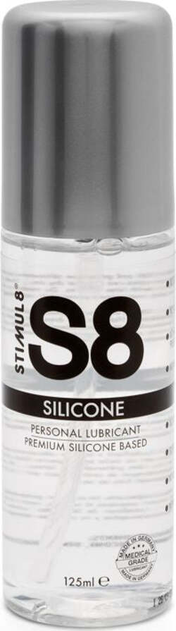 S8 Premium Silicone Lube Lubrificante Intimo a Base Siliconica 125 ml Salute e cura della persona/Erotismo e contraccezione/Prodotti per igiene e ausilio erotico/Lubrificanti e gel stimolanti Kondorama - Martinsicuro, Commerciovirtuoso.it