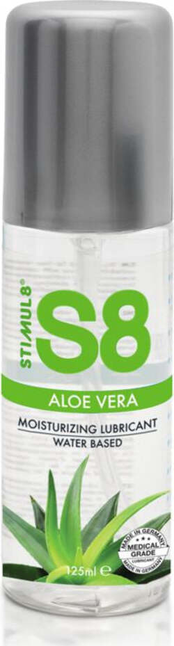 S8 Waterbased Aloe Vera Lube Lubrificante Intimo a Base Acqua 125 ml Salute e cura della persona/Erotismo e contraccezione/Prodotti per igiene e ausilio erotico/Lubrificanti e gel stimolanti Kondorama - Martinsicuro, Commerciovirtuoso.it