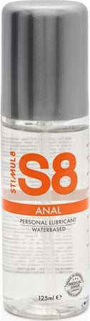 S8 Waterbased Anal Lube Lubrificante Intimo Anale a Base Acqua Inodore Trasparente 125 ml Salute e cura della persona/Erotismo e contraccezione/Prodotti per igiene e ausilio erotico/Lubrificanti e gel stimolanti Kondorama - Martinsicuro, Commerciovirtuoso.it