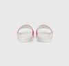 GCDS CIABATTE SLIDERS LOGO CHAIN da donna