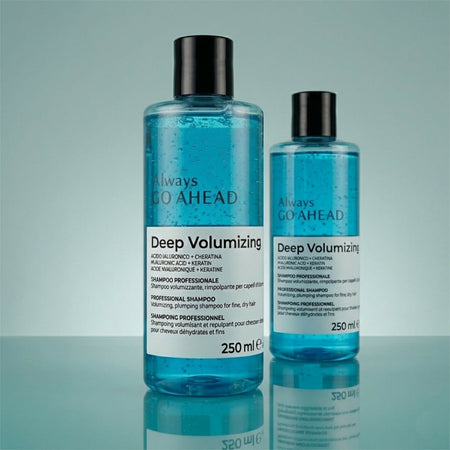 Shampoo Capelli Volumizzante Professionale Acido Ialuronico e Cheratina - Always GO AHEAD - 250ml