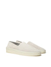 FEAR OF GOD Mocassini in Camoscio Grigio Chiaro con Suola in Gomma Fear of God da uomo