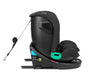KIKKABOO Seggiolino Auto 40-150 cm i-Reverse i-SIZE Black - Seggiolino Auto con Base Isofix, Da 40 a 150 cm, Omologato ECE R129/03, Girevole A 360° E Reclinabile, Gruppo 0+/1/2/3 Da 0 A 12 Anni, Black, nero
