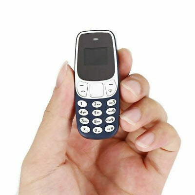 Mini telefono micro cellulare tascabile dual sim bluetooth gsm mp3 sms