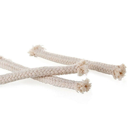 Stoppini di ricambio in cotone per torcia in bambù olio alla citronella 10 pezzi