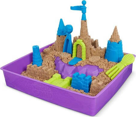 Sabbia-creativa-Spin-Master-6067801-KINETIC-SAND-Deluxe-Beach-Castle