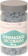 Sabbia e sassi colorati, ciottoli per interno ed esterno, confezione in barattolo da 500 gr Casa e cucina/Decorazioni per interni/Accessori decorativi/Soprammobili Decor Space - Altamura, Commerciovirtuoso.it