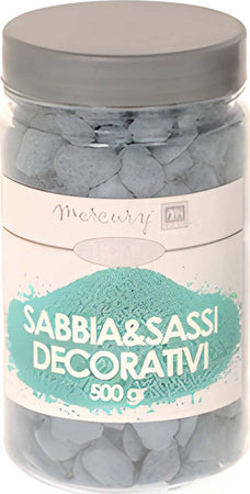 Sabbia e sassi colorati, ciottoli per interno ed esterno, confezione in barattolo da 500 gr Casa e cucina/Decorazioni per interni/Accessori decorativi/Soprammobili Decor Space - Altamura, Commerciovirtuoso.it