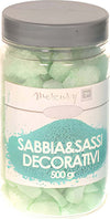 Sabbia e sassi colorati, ciottoli per interno ed esterno, confezione in barattolo da 500 gr Casa e cucina/Decorazioni per interni/Accessori decorativi/Soprammobili Decor Space - Altamura, Commerciovirtuoso.it