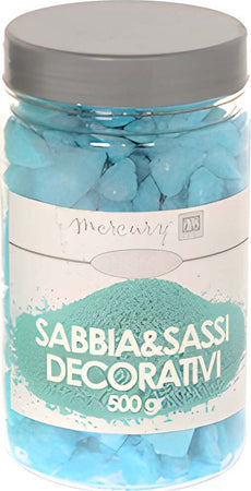 Sabbia e sassi colorati, ciottoli per interno ed esterno, confezione in barattolo da 500 gr Casa e cucina/Decorazioni per interni/Accessori decorativi/Soprammobili Decor Space - Altamura, Commerciovirtuoso.it