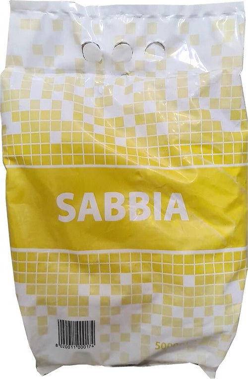Sabbia quarzifera 5 Kg per composizione di malte e mescolata ai terricci Fai da te/Prodotti per la costruzione/Materiali da costruzione/Materie prime per la costruzione/Cemento La Zappa - Altamura, Commerciovirtuoso.it