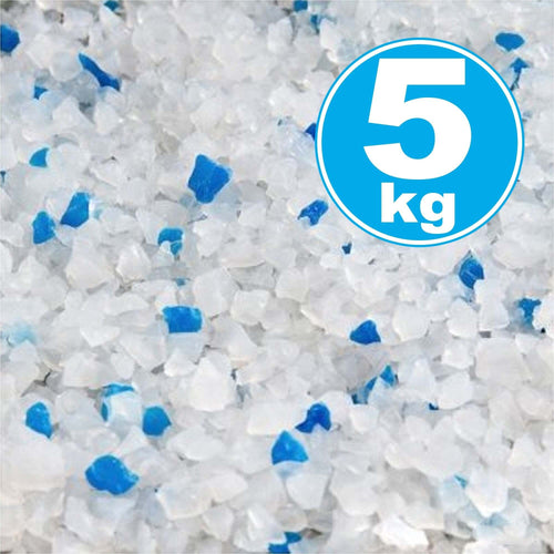 SABBIA SILICEA ANTIODORE CRISTALLI 1-8mm 5 KG BIODEGRADABILE LETTIERA GATTI  Trade Shop italia - Napoli, Commerciovirtuoso.it
