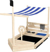 Sabbiera-per-Bambini-3-7-Anni-con-Tettuccio-e-Set-da-Cucina,-in-Legno-di-Abete,-180x103x144.5-cm-ED4343-061V00NDED4