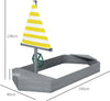 Sabbiera-per-Bambini-3-8-Anni-a-forma-di-Barca,-in-Legno-di-Abete-e-Poliestere,-190x90x138-cm-GH5343-068V00CGGH5