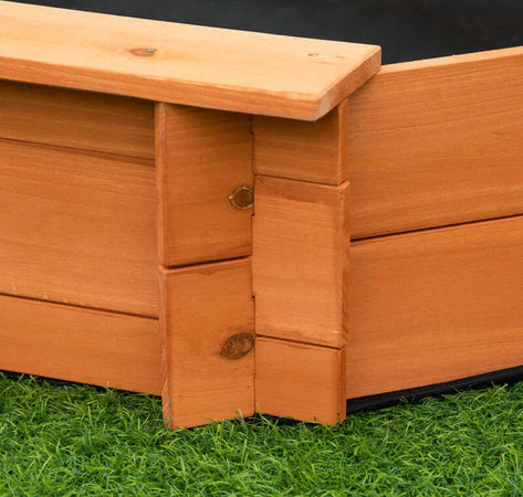 Sabbiera-per-Bambini-in-Legno-con-Sedili-e-Copertura,-Età-3-8-Anni,-139.5x139.5x21.5cm-WD6343-049RDWD6
