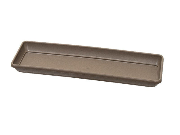 Sottovaso "Tora" in plastica riciclata per fiori e piante da giardino