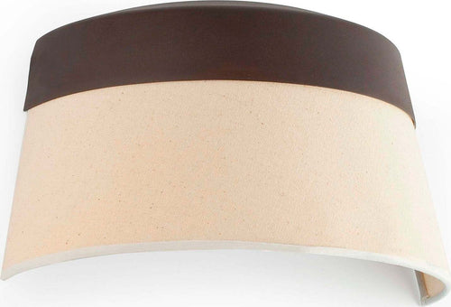 SAC Lampada da parete marrone e beige 2L Illuminazione/Illuminazione per interni/Illuminazioni per pareti/Applique Led Mall Home - Napoli, Commerciovirtuoso.it