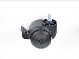 SACAR---1-RUOTA-GOMMATA-CON-FREMO-E-FILETTO-mm.8X15-DIAM.-50mm