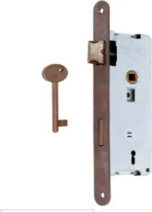 SACAR---SERRATURE-A-FORO-CON-CHIAVE-DA-INFILARE-45MM---IN-ACCIAIO-BRONZATO