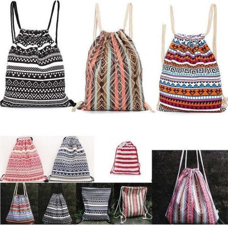 Sacca Con Stringe Tela 40x32cm Borsa Palestra Scuola Spiaggia Sport Zainetto Sport e tempo libero/Accessori per sport e attività ricreative all'aperto/Borse da palestra/Sacche Trade Shop italia - Napoli, Commerciovirtuoso.it