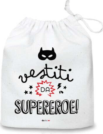 Sacca organizer Dudecor Vestiti Supereroe Moda/Valigie borse e accessori da viaggio/Zaini/Zainetti per bambini Scontolo.net - Potenza, Commerciovirtuoso.it