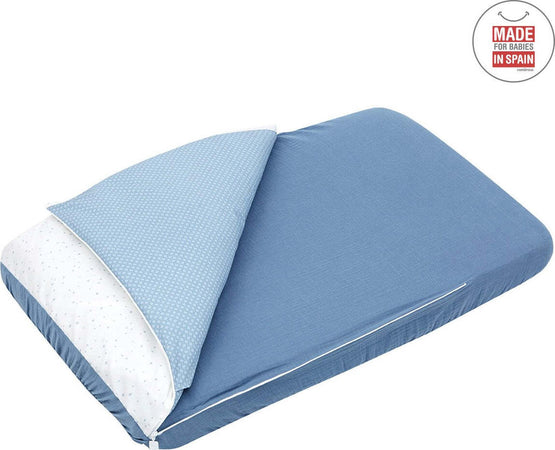 Sacca Piumone Culla I/V Astra Azzurro 49.5X83.5X2 Cm Casa e cucina/Tessili per la casa/Biancheria per culle e lettini/Biancheria bimbi/Piumini La Casa Del Bebè - Napoli, Commerciovirtuoso.it