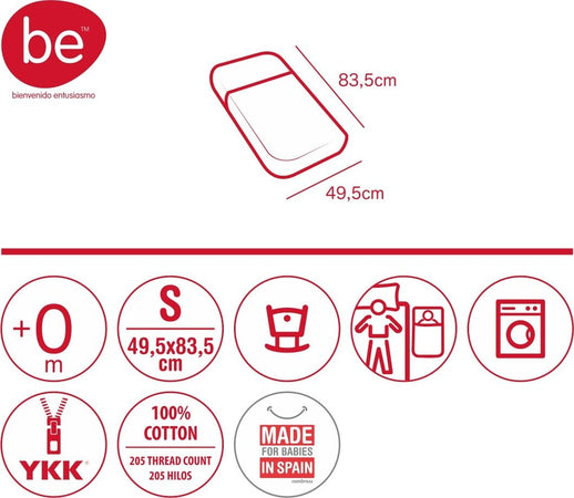 Sacca Piumone Culla I/V Be Lion Grigio 49.5X83.5X2 Cm Casa e cucina/Tessili per la casa/Biancheria per culle e lettini/Biancheria bimbi/Piumini La Casa Del Bebè - Napoli, Commerciovirtuoso.it