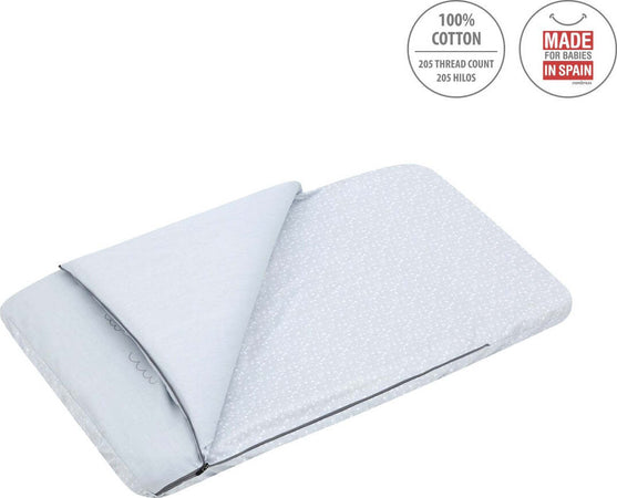 Sacca Piumone Culla I/V Be Ocean Grigio 49.5X83.5X2 Cm Casa e cucina/Tessili per la casa/Biancheria per culle e lettini/Biancheria bimbi/Piumini La Casa Del Bebè - Napoli, Commerciovirtuoso.it