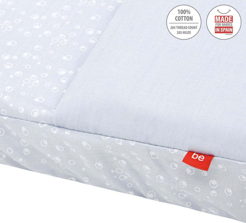 Sacca Piumone Culla I/V Be Ocean Grigio 49.5X83.5X2 Cm Casa e cucina/Tessili per la casa/Biancheria per culle e lettini/Biancheria bimbi/Piumini La Casa Del Bebè - Napoli, Commerciovirtuoso.it