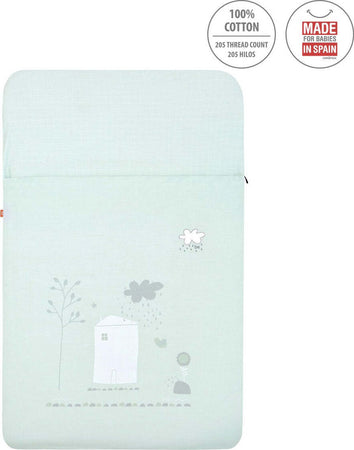 Sacca Piumone Culla I/V Be Villa Verde 49.5X83.5X2 Cm Casa e cucina/Tessili per la casa/Biancheria per culle e lettini/Biancheria bimbi/Piumini La Casa Del Bebè - Napoli, Commerciovirtuoso.it