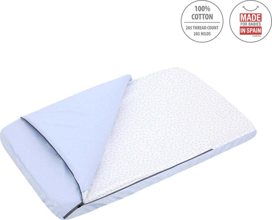 Sacca Piumone Culla I/V Be Zoe Azzurro 49.5X83.5X2 Cm Casa e cucina/Tessili per la casa/Biancheria per culle e lettini/Biancheria bimbi/Piumini La Casa Del Bebè - Napoli, Commerciovirtuoso.it
