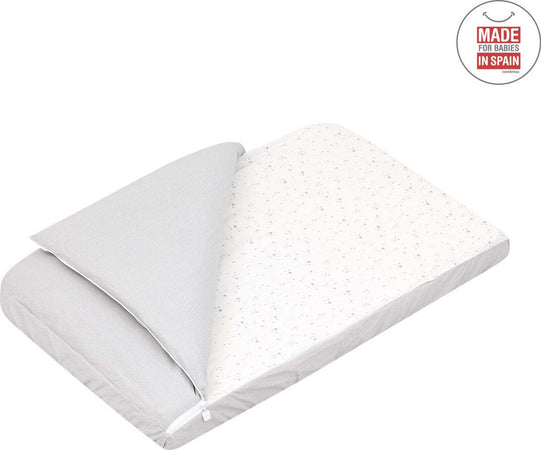 Sacca Piumone Culla I/V Sky Grigio Casa e cucina/Tessili per la casa/Biancheria per culle e lettini/Biancheria bimbi/Piumini La Casa Del Bebè - Napoli, Commerciovirtuoso.it