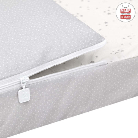 Sacca Piumone Culla I/V Sky Grigio Casa e cucina/Tessili per la casa/Biancheria per culle e lettini/Biancheria bimbi/Piumini La Casa Del Bebè - Napoli, Commerciovirtuoso.it