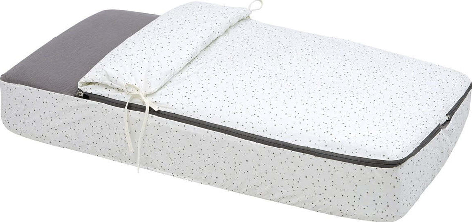 Sacca Piumone I/V Astra Grigio 60X120X3 Cm Casa e cucina/Tessili per la casa/Biancheria per culle e lettini/Biancheria bimbi/Piumini La Casa Del Bebè - Napoli, Commerciovirtuoso.it