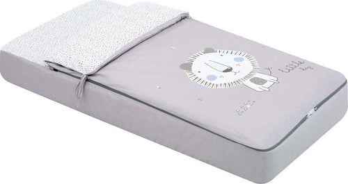 Sacca Piumone I/V Be Lion Grigio 60X120X3 Cm Casa e cucina/Tessili per la casa/Biancheria per culle e lettini/Biancheria bimbi/Piumini La Casa Del Bebè - Napoli, Commerciovirtuoso.it