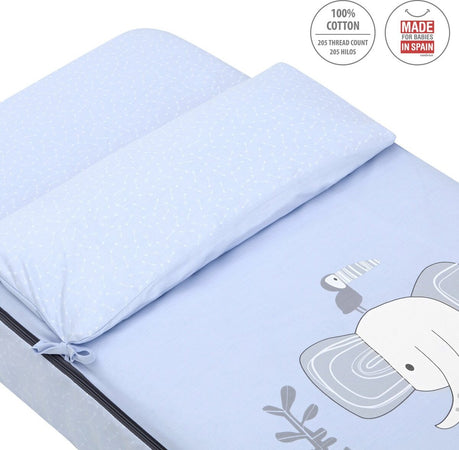 Sacca Piumone I/V Be Zoe Azzurro Casa e cucina/Tessili per la casa/Biancheria per culle e lettini/Biancheria bimbi/Piumini La Casa Del Bebè - Napoli, Commerciovirtuoso.it