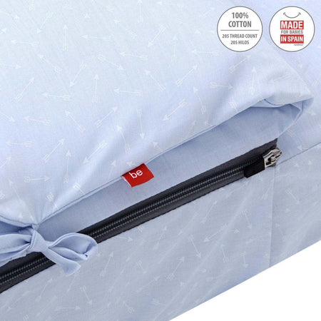 Sacca Piumone I/V Be Zoe Azzurro Casa e cucina/Tessili per la casa/Biancheria per culle e lettini/Biancheria bimbi/Piumini La Casa Del Bebè - Napoli, Commerciovirtuoso.it