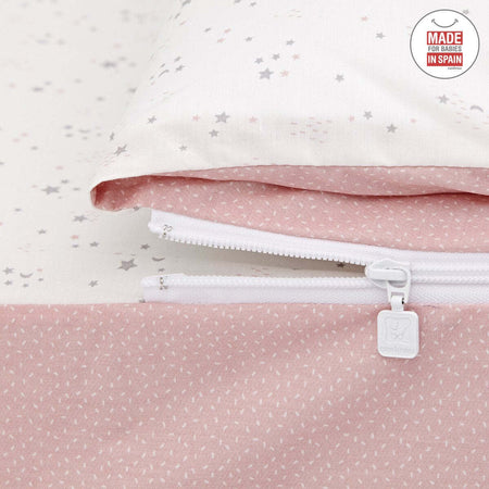 Sacca Piumone I/V Sky Rosa Casa e cucina/Tessili per la casa/Biancheria per culle e lettini/Biancheria bimbi/Piumini La Casa Del Bebè - Napoli, Commerciovirtuoso.it