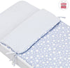 Sacca Piumone I/V Star Azzurro 60X120X3 Cm Casa e cucina/Tessili per la casa/Biancheria per culle e lettini/Biancheria bimbi/Piumini La Casa Del Bebè - Napoli, Commerciovirtuoso.it
