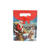 Busta sacchetto regalo Babbo Natale classico per regali natalizi