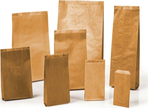 Sacchetti - carta kraft - 22x40 cm - soffietti laterali 7 cm - 45 gr - avana - Rex Sadoch - conf. 100 pezzi Commercio Industria e Scienza/Forniture per imballaggio e spedizione/Scatole buste e tubi per spedizione/Buste per spedizione/Buste commerciali Eurocartuccia - Pavullo, Commerciovirtuoso.it