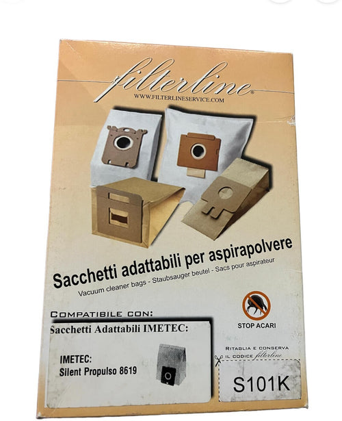 Sacchetti Adattabile Filterline Per Aspirapolvere Imetec Samsung