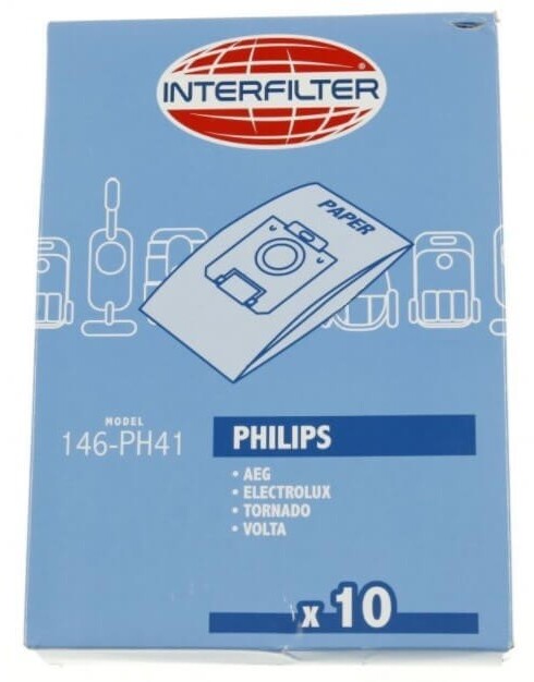 Sacchetti Adattabile Philips Electrolux Interfilter