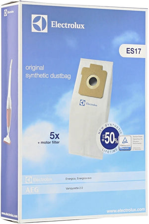 Sacchetti filtro ES17 originali aspirapolvere Electrolux 9002563394